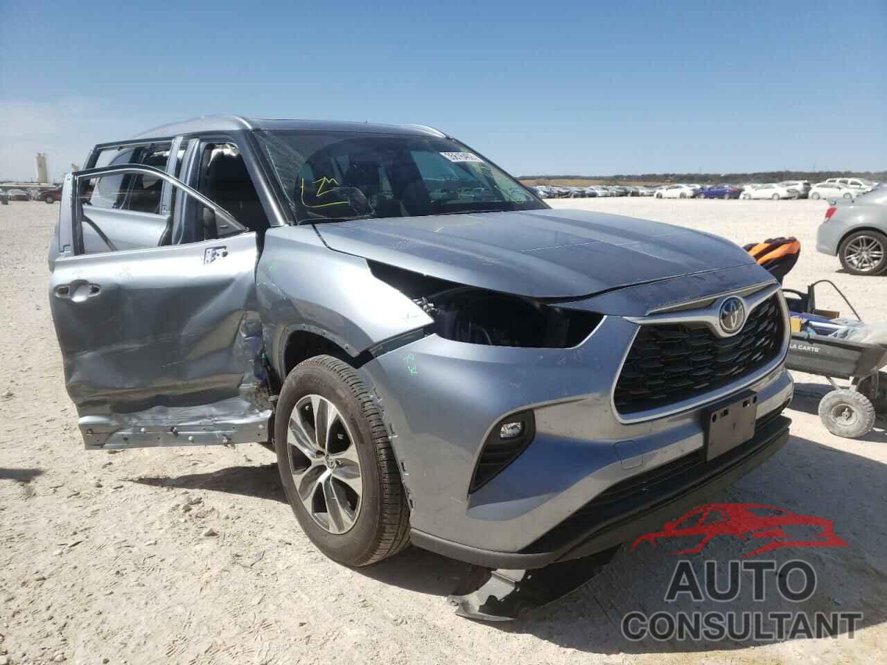 TOYOTA HIGHLANDER 2021 - 5TDGZRAH6MS058694