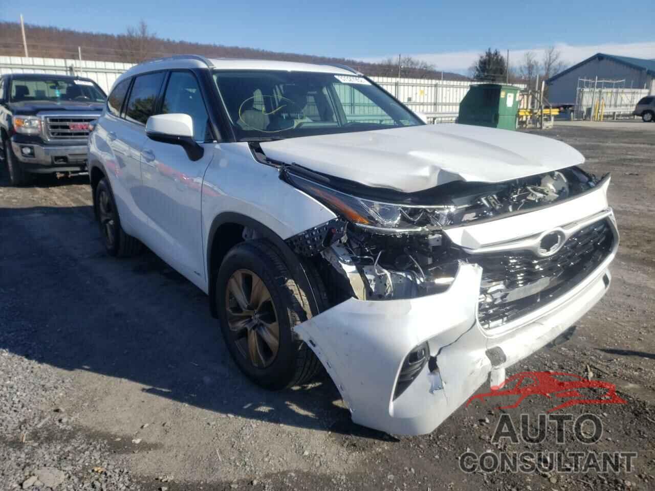 TOYOTA HIGHLANDER 2022 - 5TDABRCH4NS543781