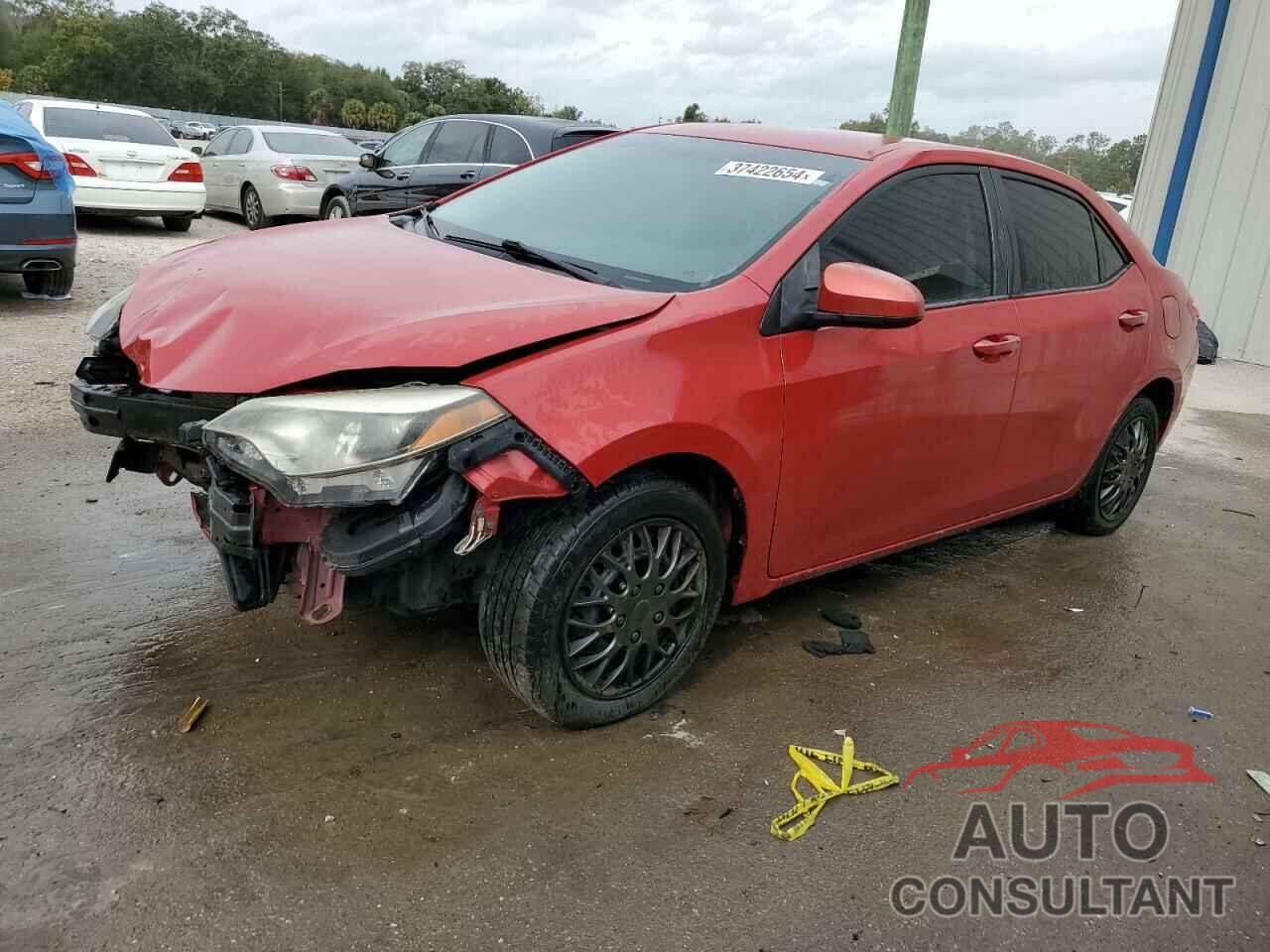 TOYOTA COROLLA 2015 - 2T1BURHE9FC396039