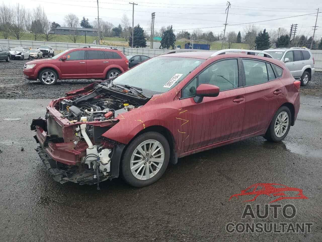 SUBARU IMPREZA 2018 - 4S3GTAD63J3714831