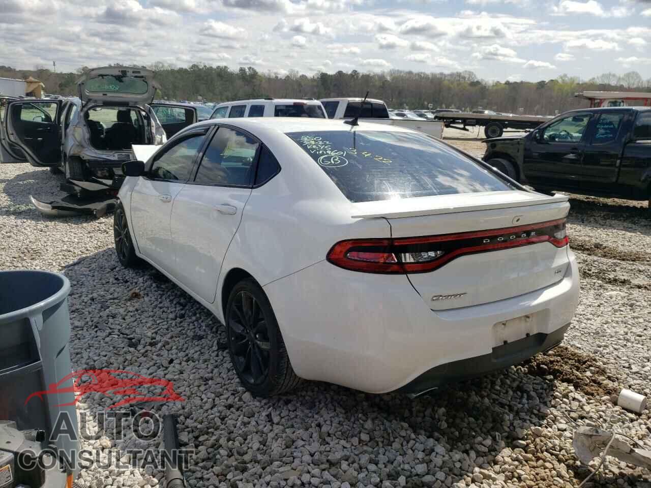 DODGE DART 2016 - 1C3CDFGB6GD819601