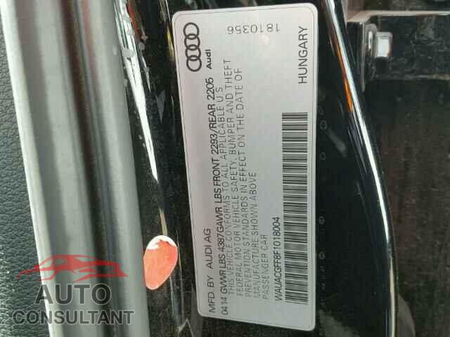 AUDI A3 2015 - WAUACGFF8F1018004