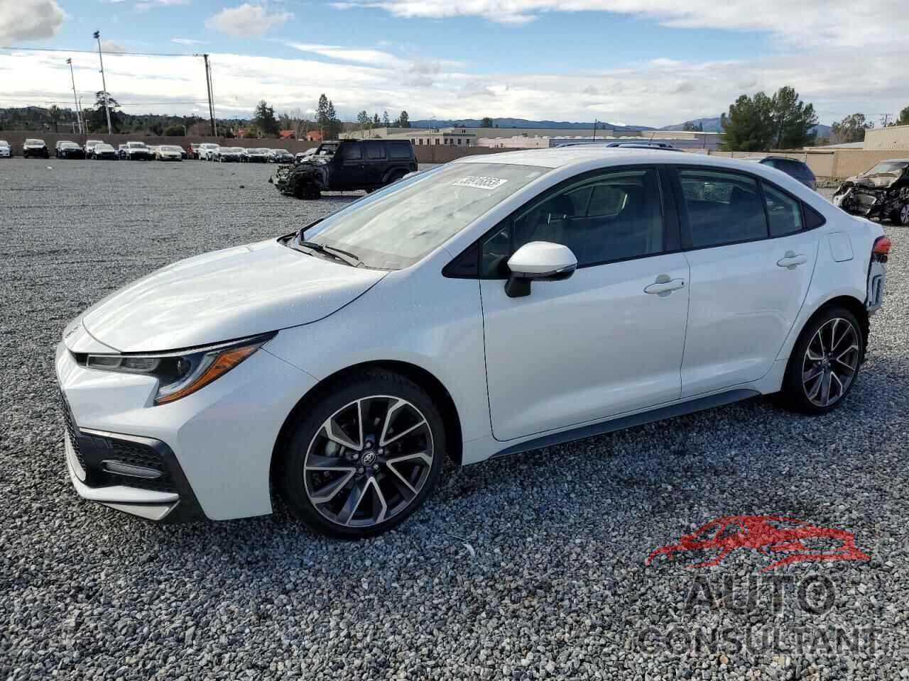 TOYOTA COROLLA 2021 - JTDS4MCE7MJ068730
