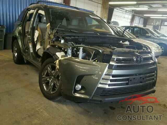 TOYOTA HIGHLANDER 2017 - 5TDDZRFH4HS420832