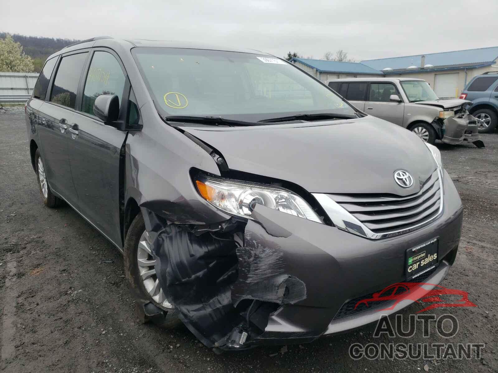 TOYOTA SIENNA 2017 - 5TDYZ3DCXHS842559