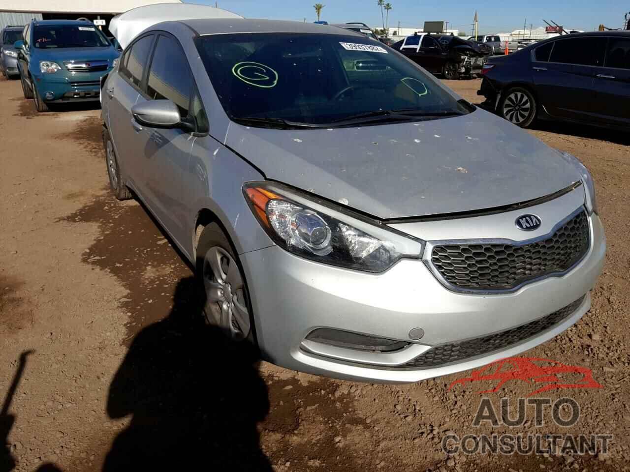 KIA FORTE 2016 - KNAFK4A62G5550289