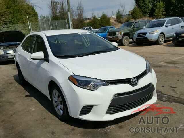 TOYOTA COROLLA 2016 - 2T1BURHEXGC512401