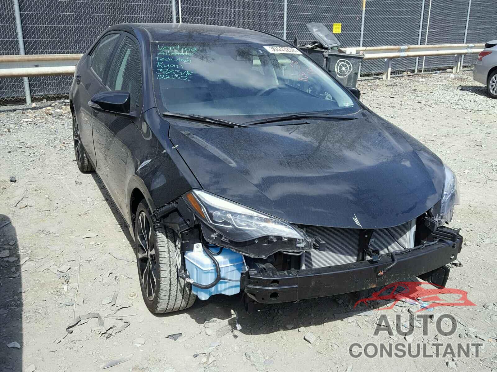 TOYOTA COROLLA 2017 - 2T1BURHE0HC935179
