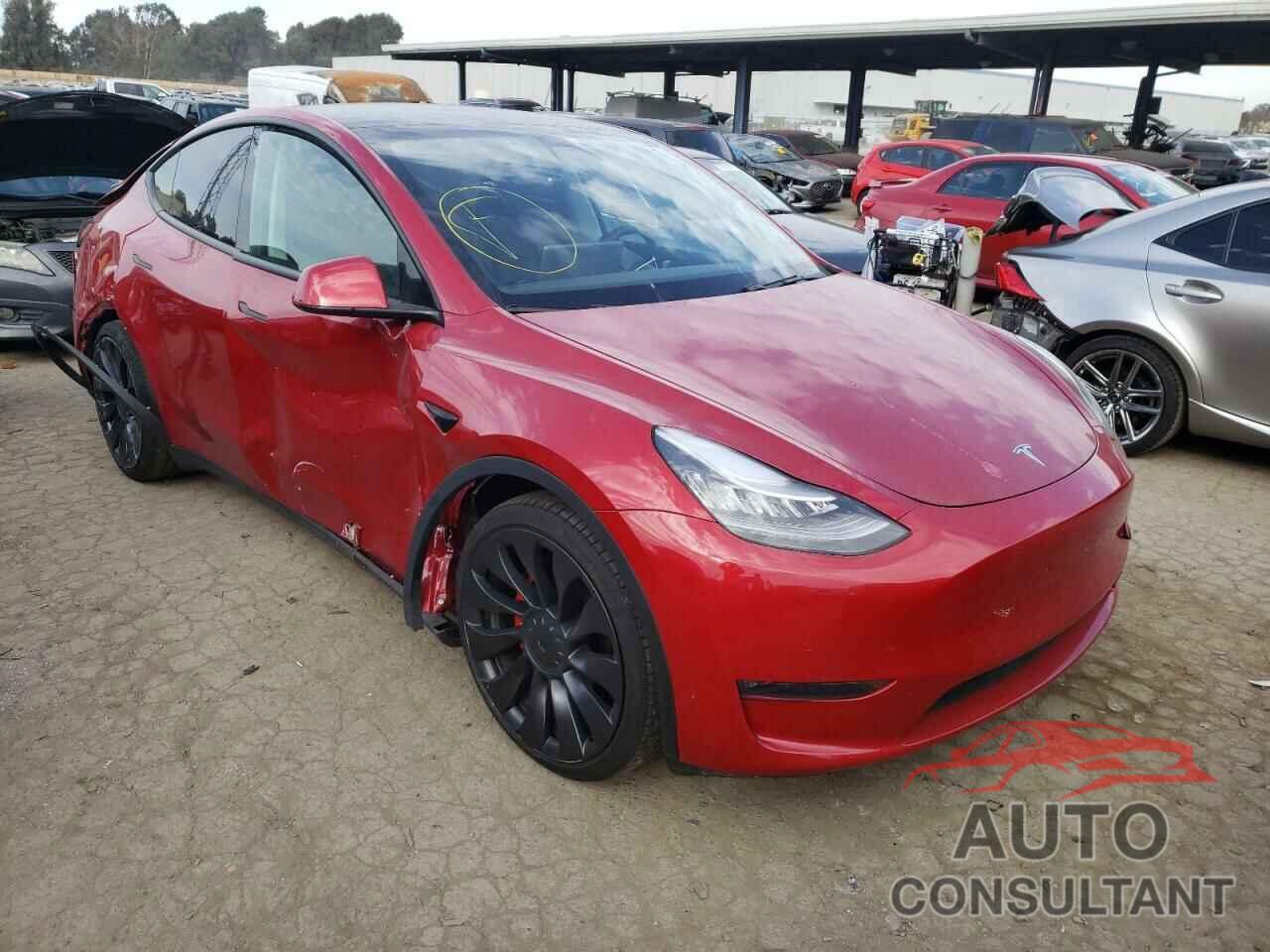 TESLA MODEL Y 2020 - 5YJYGDEF7LF003356