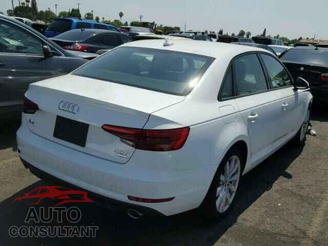 AUDI A4 2017 - WAUGMAF41HA078986