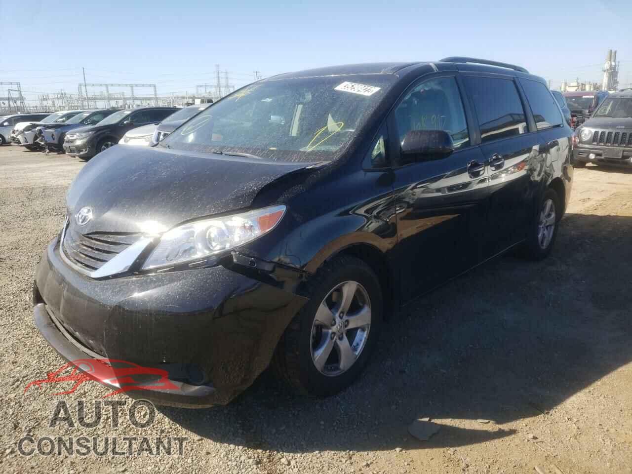 TOYOTA SIENNA 2017 - 5TDKZ3DC9HS852182