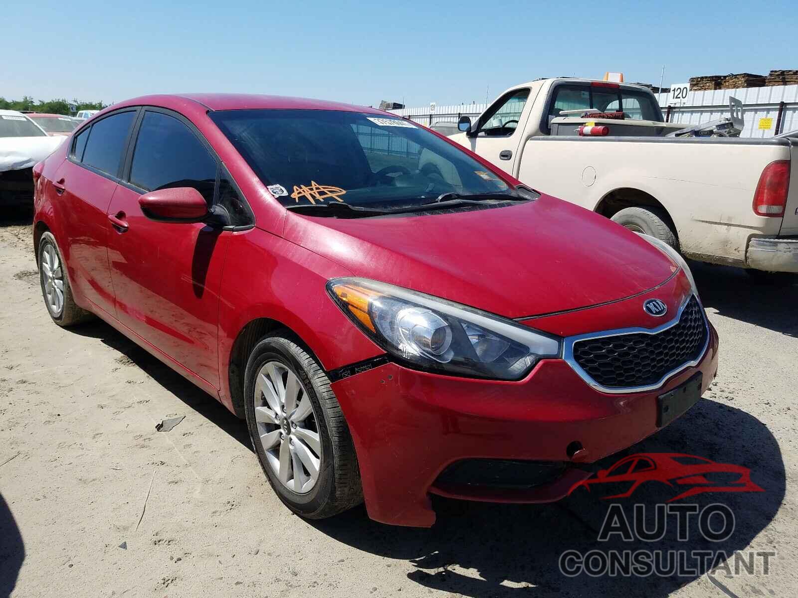 KIA FORTE 2016 - KNAFK4A69G5579689