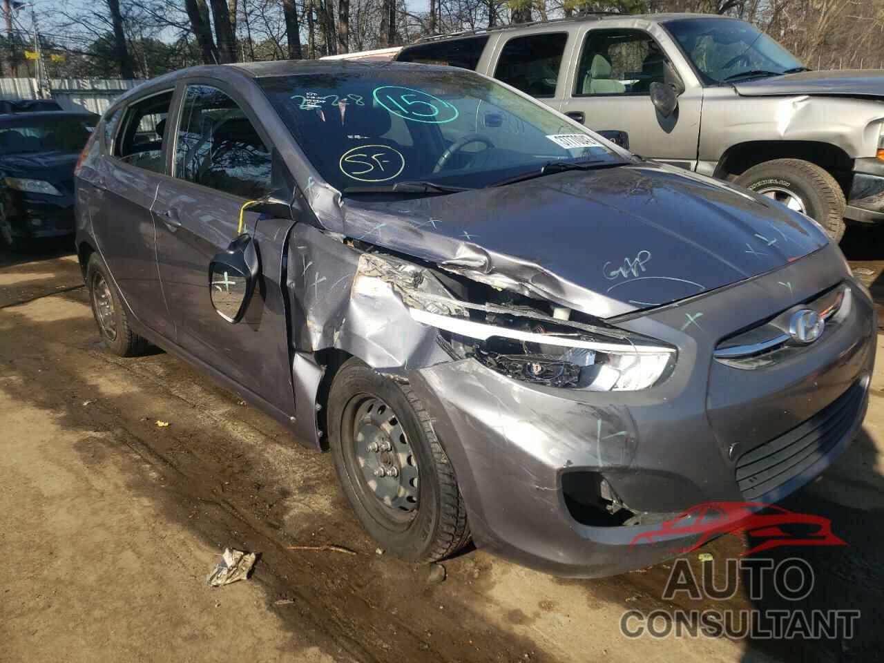 HYUNDAI ACCENT 2016 - KMHCT5AE6GU285944