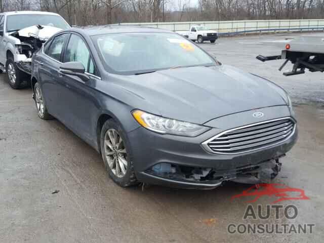 FORD FUSION 2017 - 3FA6P0H77HR109502