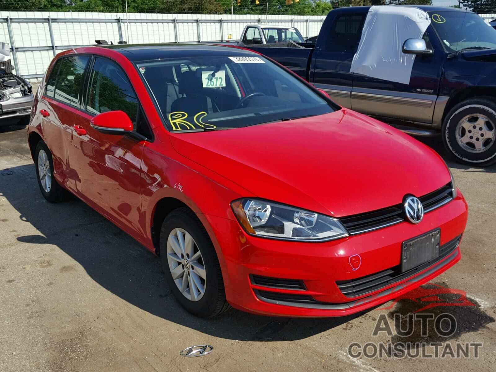 VOLKSWAGEN GOLF 2015 - 3VW217AUXFM022039