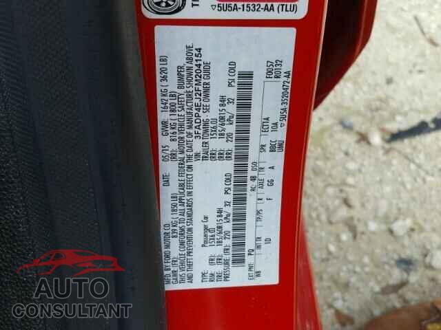 FORD FIESTA 2015 - 3FADP4EJ2FM204154
