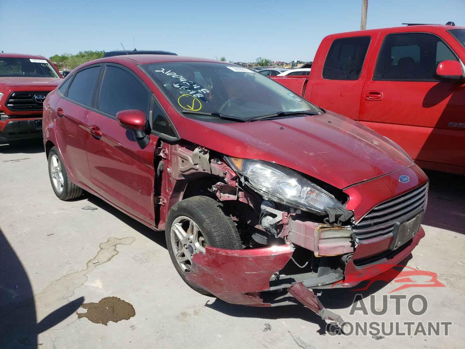 FORD FIESTA 2017 - 3FADP4BJ8HM102381