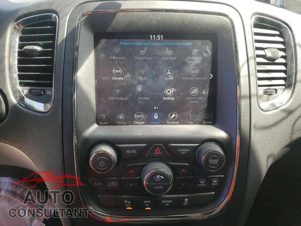 DODGE DURANGO 2019 - 1C4SDHCT7KC691417