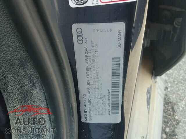 AUDI A6 2017 - WAUC8AFC8HN056423