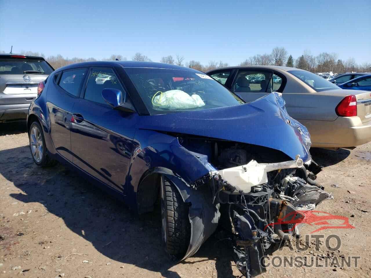 HYUNDAI VELOSTER 2017 - KMHTC6AD5HU307494