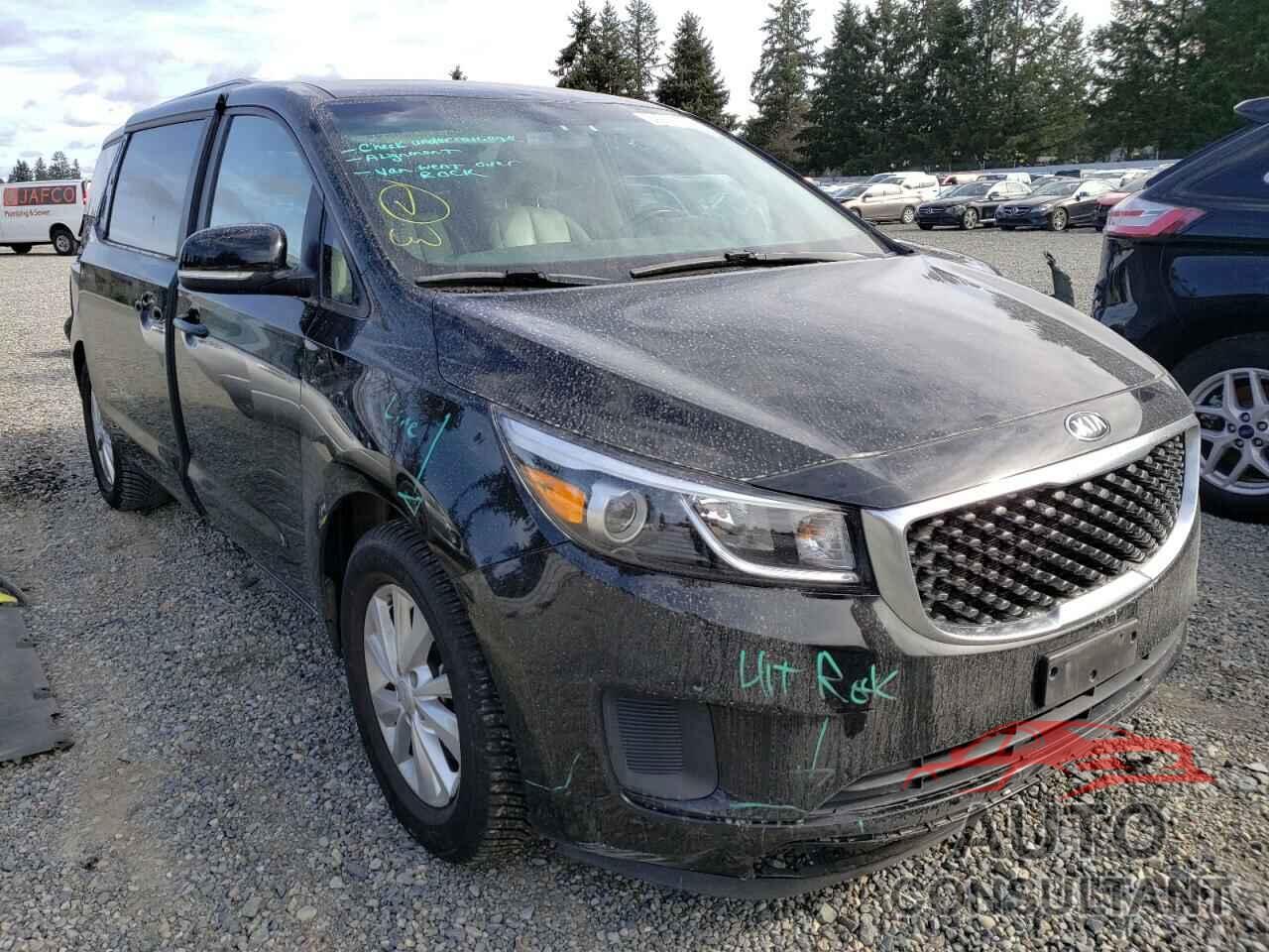 KIA SEDONA 2017 - KNDMB5C11H6242012