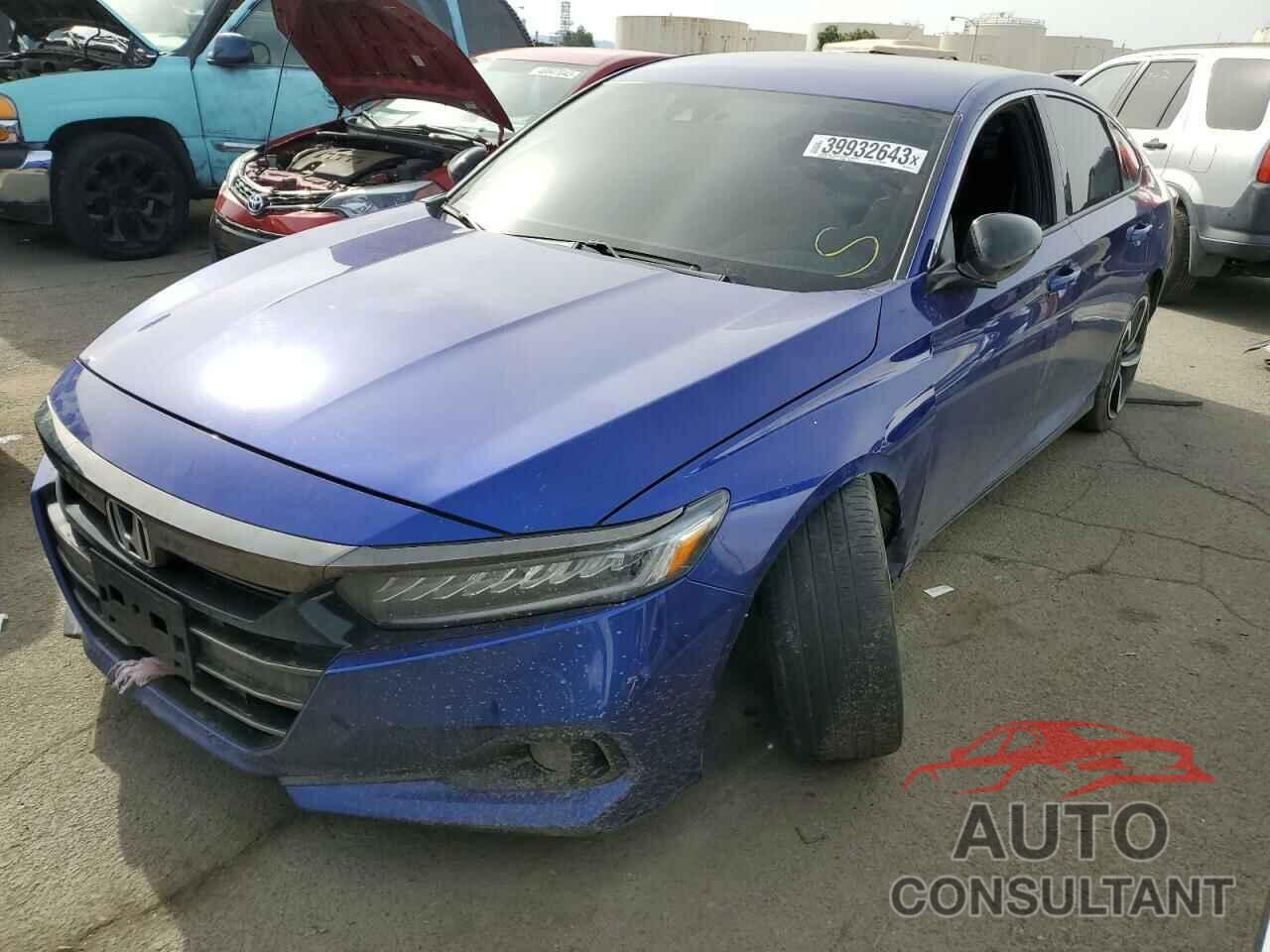 HONDA ACCORD 2021 - 1HGCV1F39MA019475