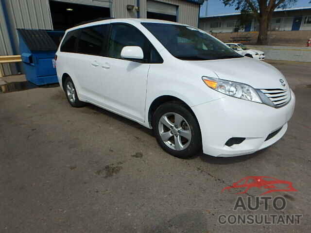 TOYOTA SIENNA 2015 - 5TDKK3DC4FS544547