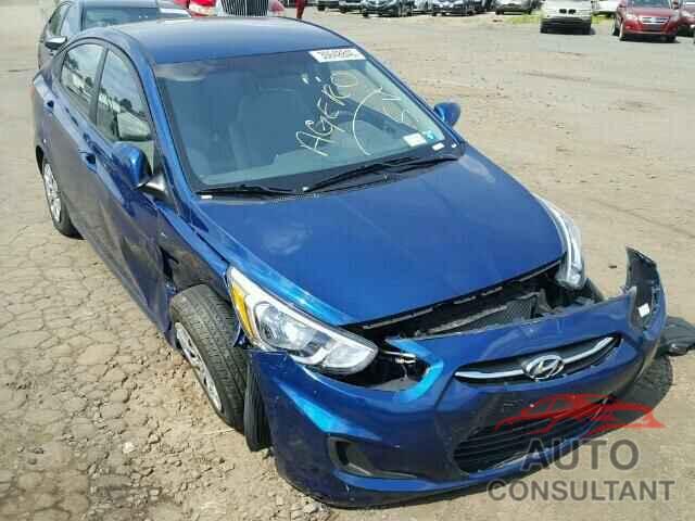 HYUNDAI ACCENT 2016 - KMHCT4AE5GU956594