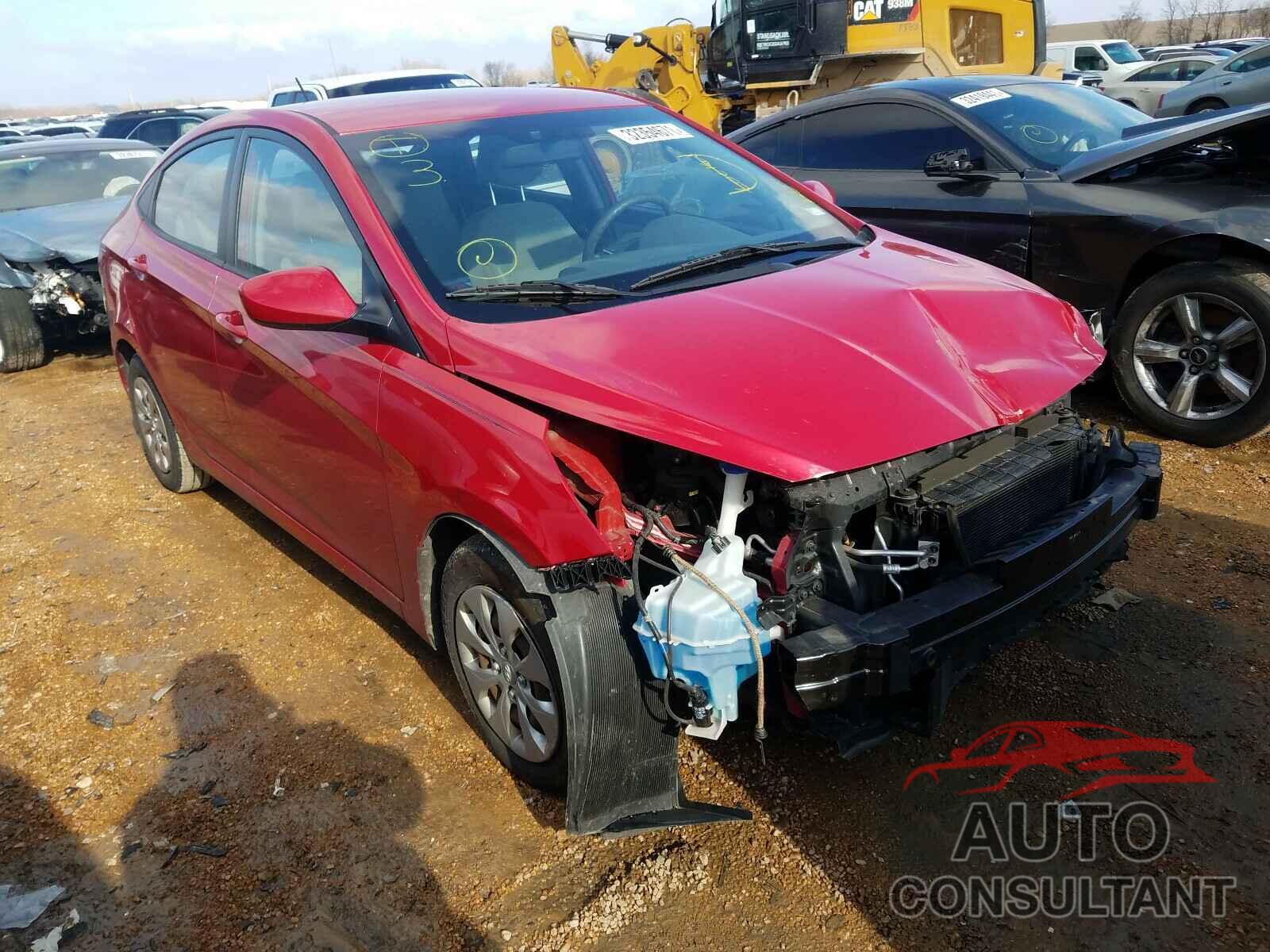 HYUNDAI ACCENT 2016 - KMHCT4AE3GU045535