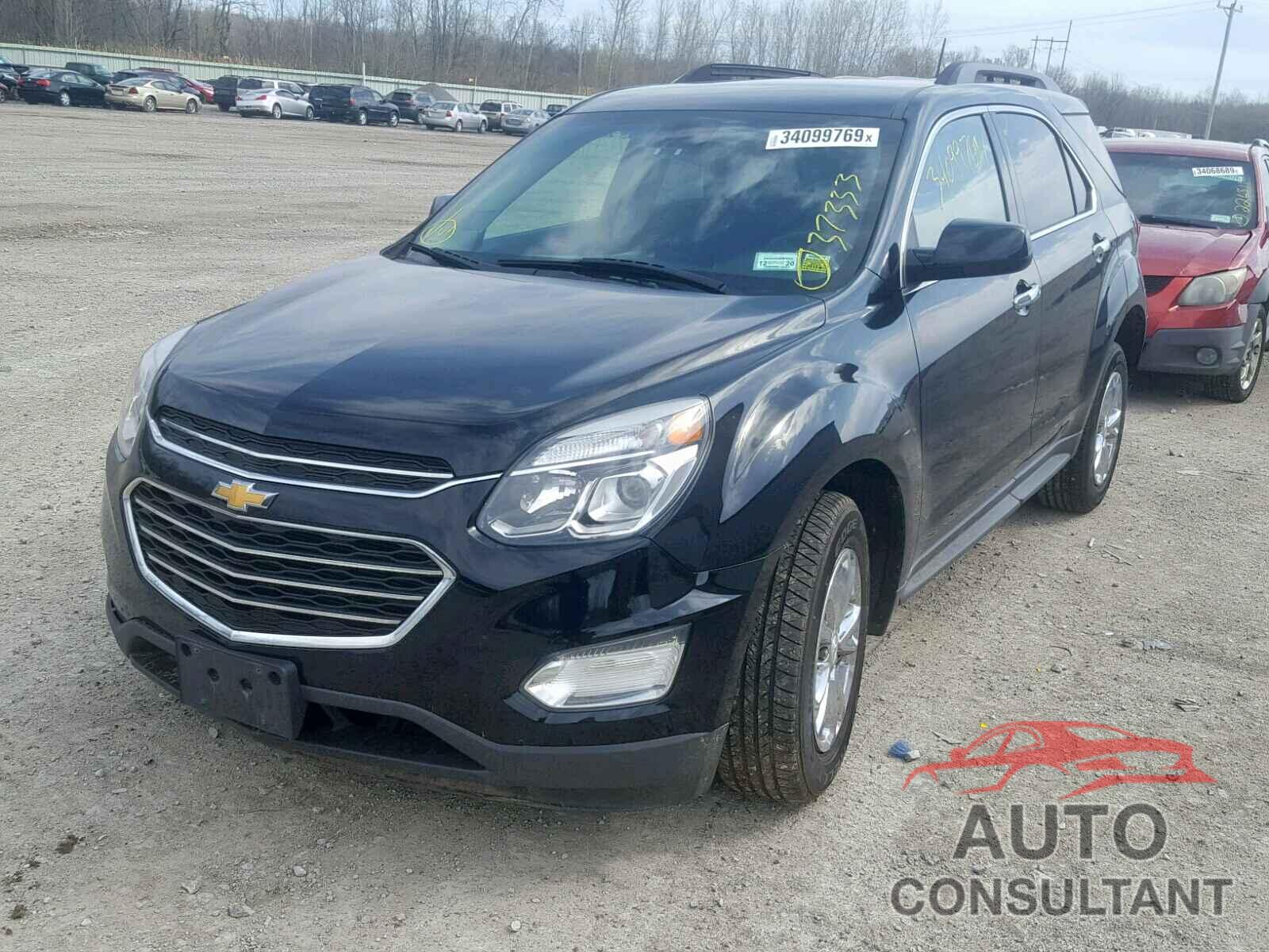 CHEVROLET EQUINOX LT 2016 - 1GCVKREC3JZ130584