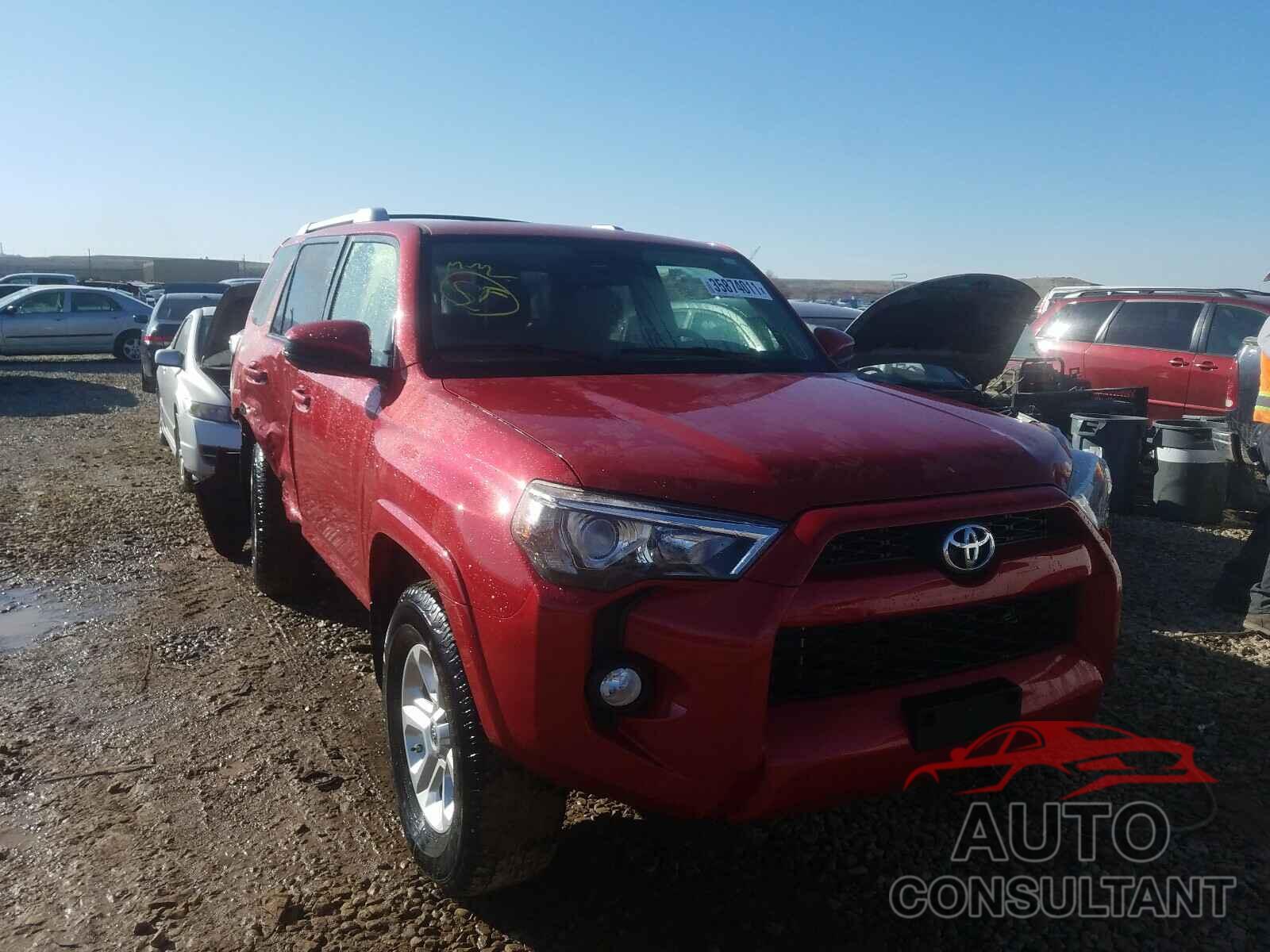 TOYOTA 4RUNNER 2016 - JTEBU5JRXG5394171