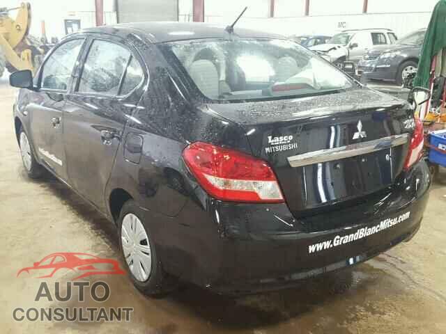 MITSUBISHI MIRAGE 2017 - ML32F3FJ3HHF18325