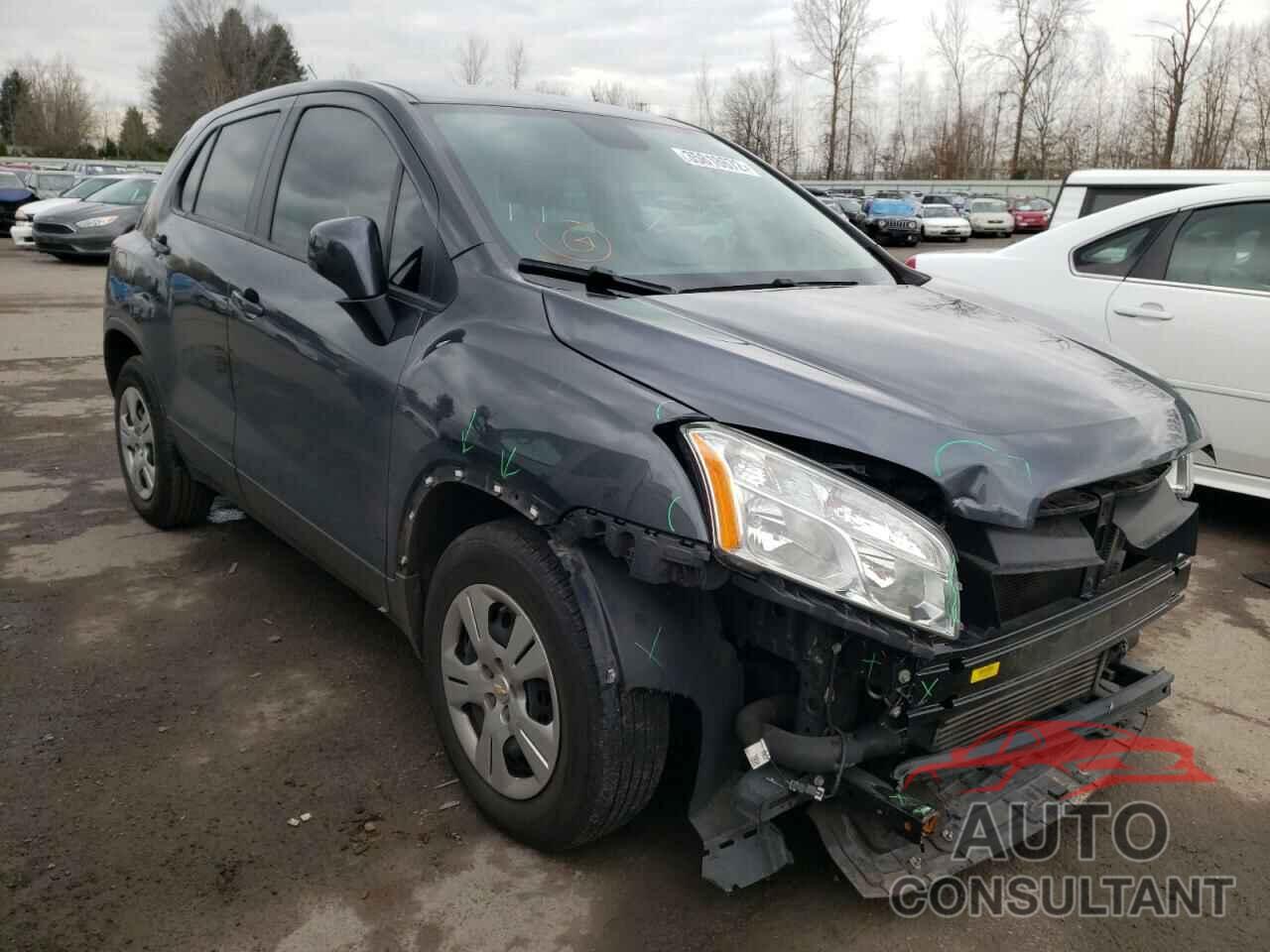 CHEVROLET TRAX 2016 - 3GNCJKSB6GL154589