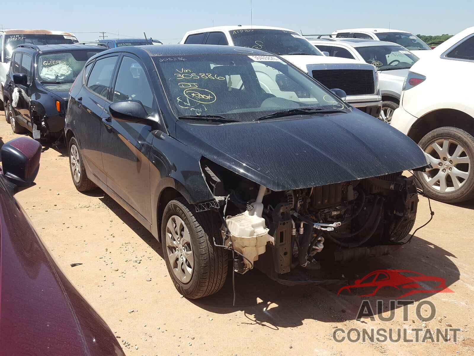 HYUNDAI ACCENT 2017 - KMHCT5AE8HU305886