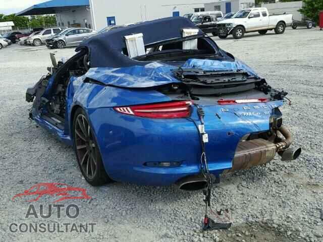 PORSCHE 911 2015 - WP0CA2A9XFS137074