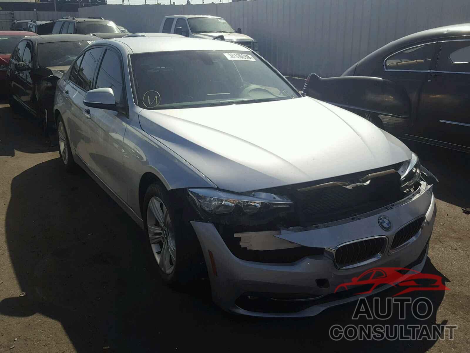 BMW 3 SERIES 2016 - WBA8E9G59GNT43409