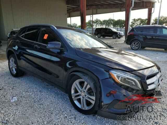 MERCEDES-BENZ GLA-CLASS 2016 - WDCTG4GB4GJ191587