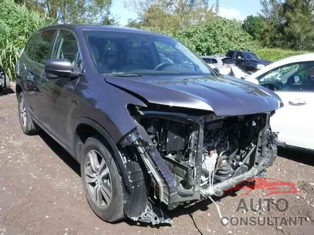 HONDA PILOT 2016 - 5FNYF5H3XGB024976