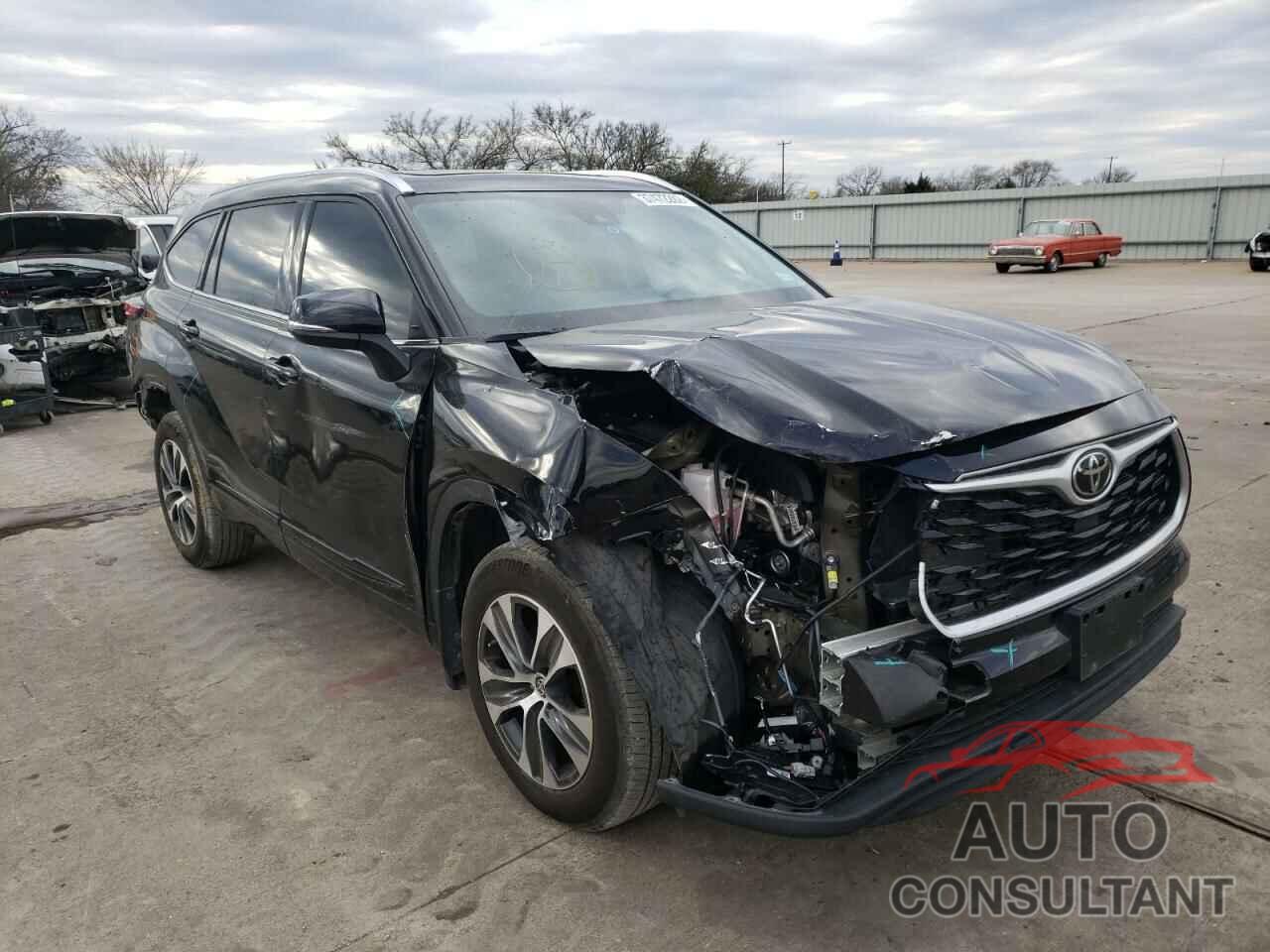 TOYOTA HIGHLANDER 2021 - 5TDGZRBH1MS105497