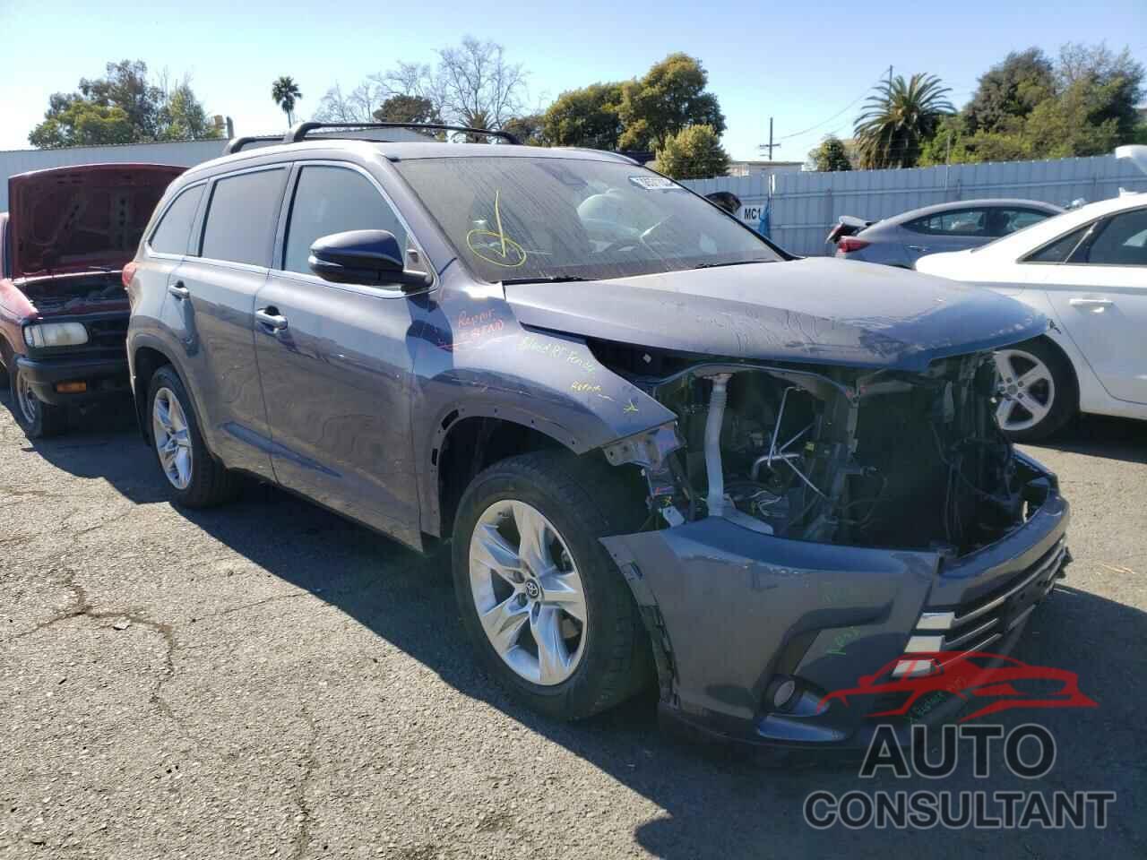 TOYOTA HIGHLANDER 2017 - 5TDDZRFH0HS440995