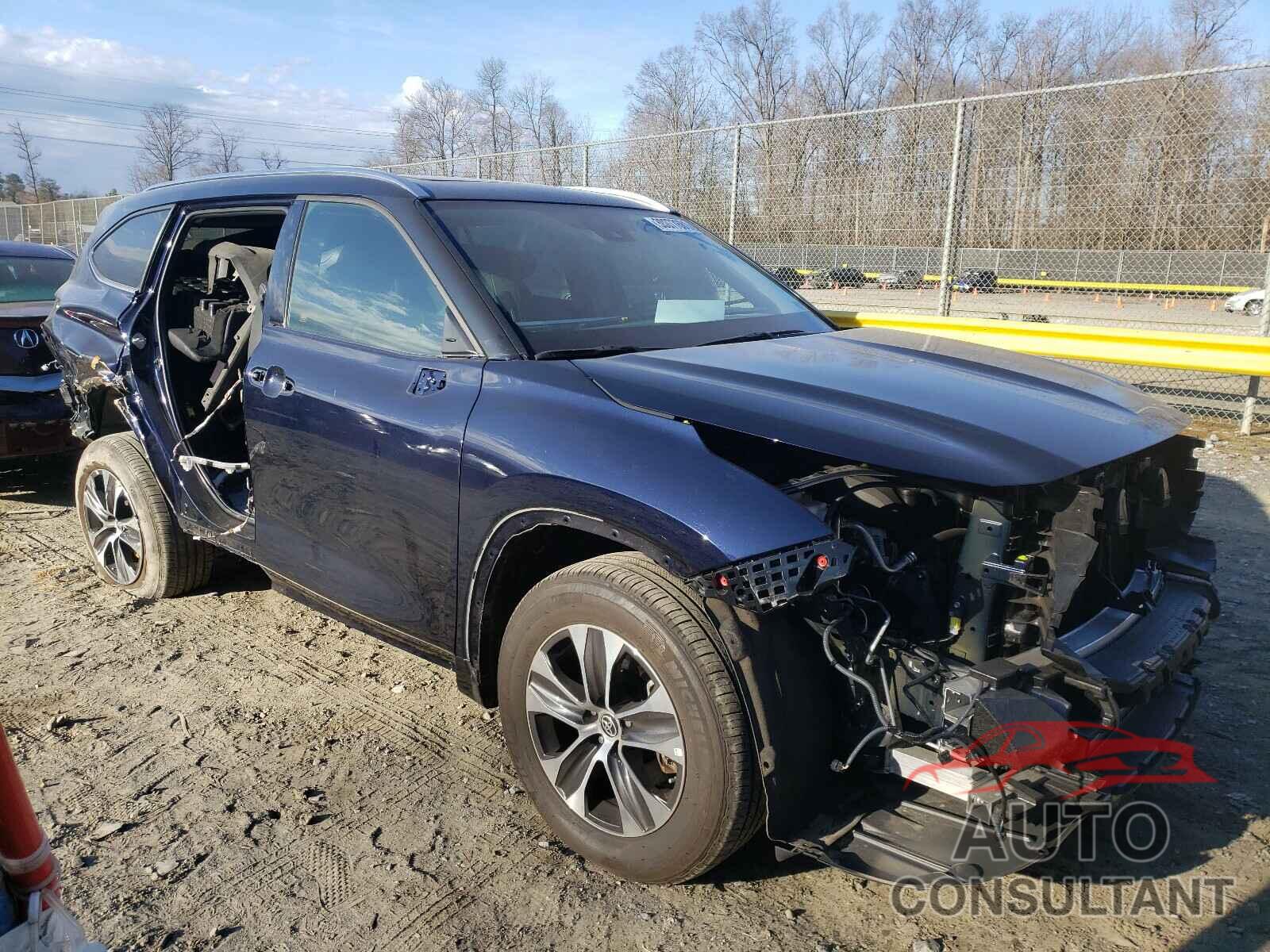 TOYOTA HIGHLANDER 2020 - 5TDGZRBH9LS027310