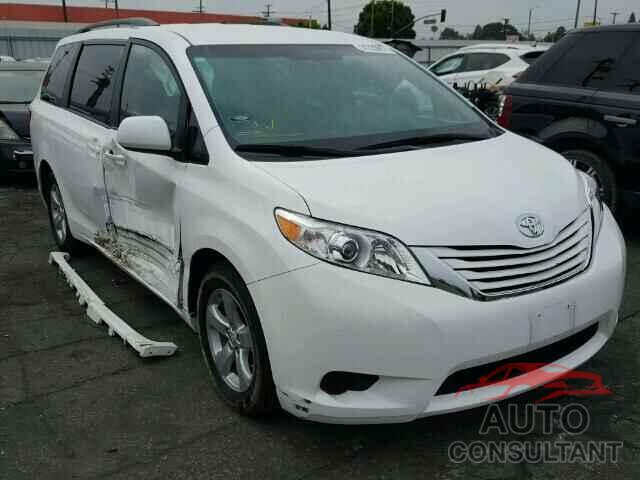 TOYOTA SIENNA 2015 - 5TDKK3DCXFS649545