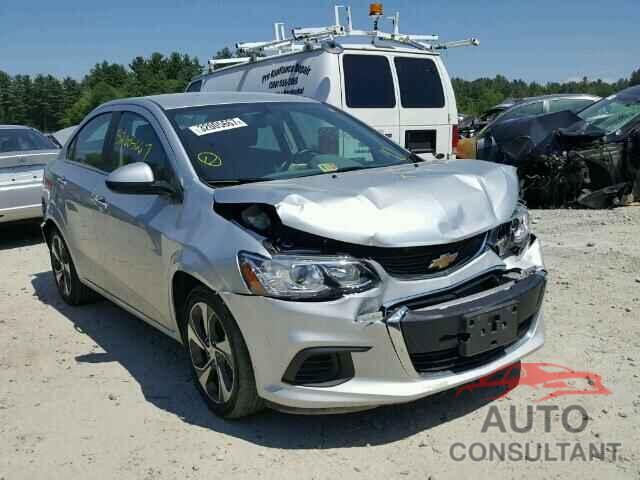 CHEVROLET SONIC 2017 - 1G1JF5SB4H4101893