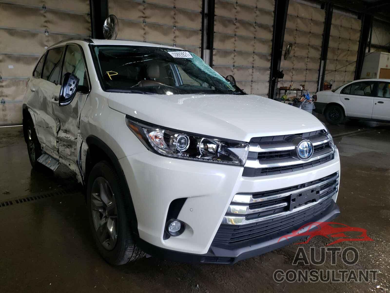TOYOTA HIGHLANDER 2019 - 5TDDGRFH2KS063390