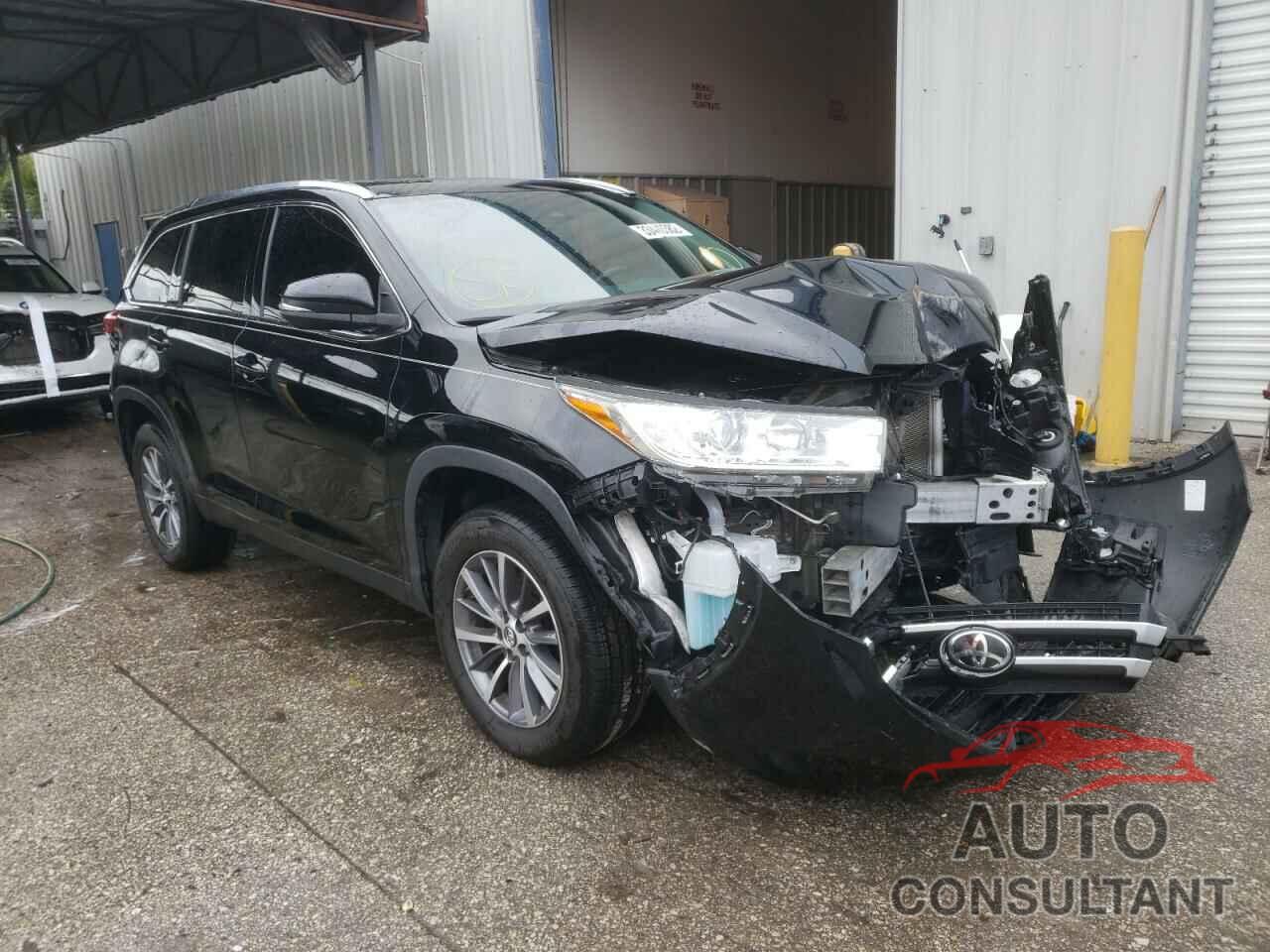 TOYOTA HIGHLANDER 2019 - 5TDKZRFH6KS327602