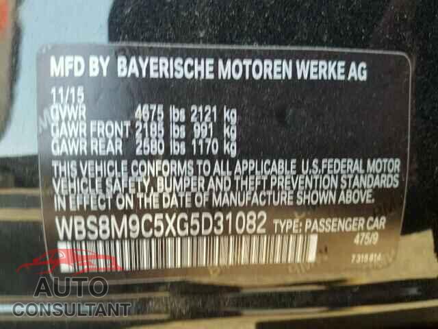BMW M3 2016 - WBS8M9C5XG5D31082