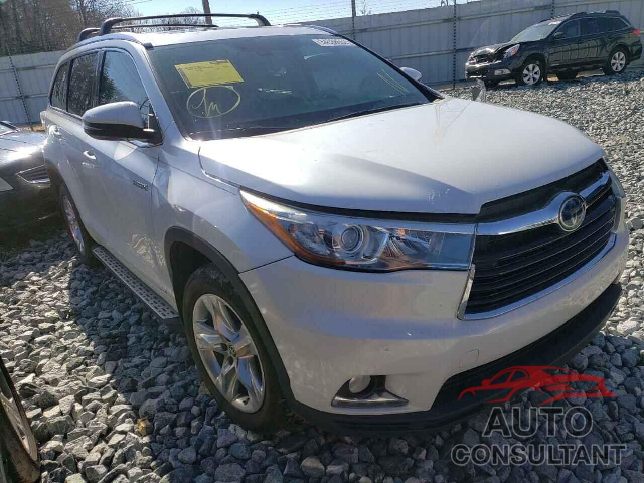 TOYOTA HIGHLANDER 2016 - 5TDDCRFH7GS015208