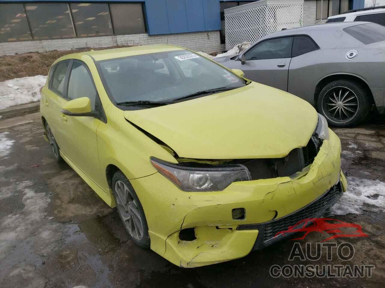 TOYOTA SCION 2016 - JTNKARJE2GJ513013