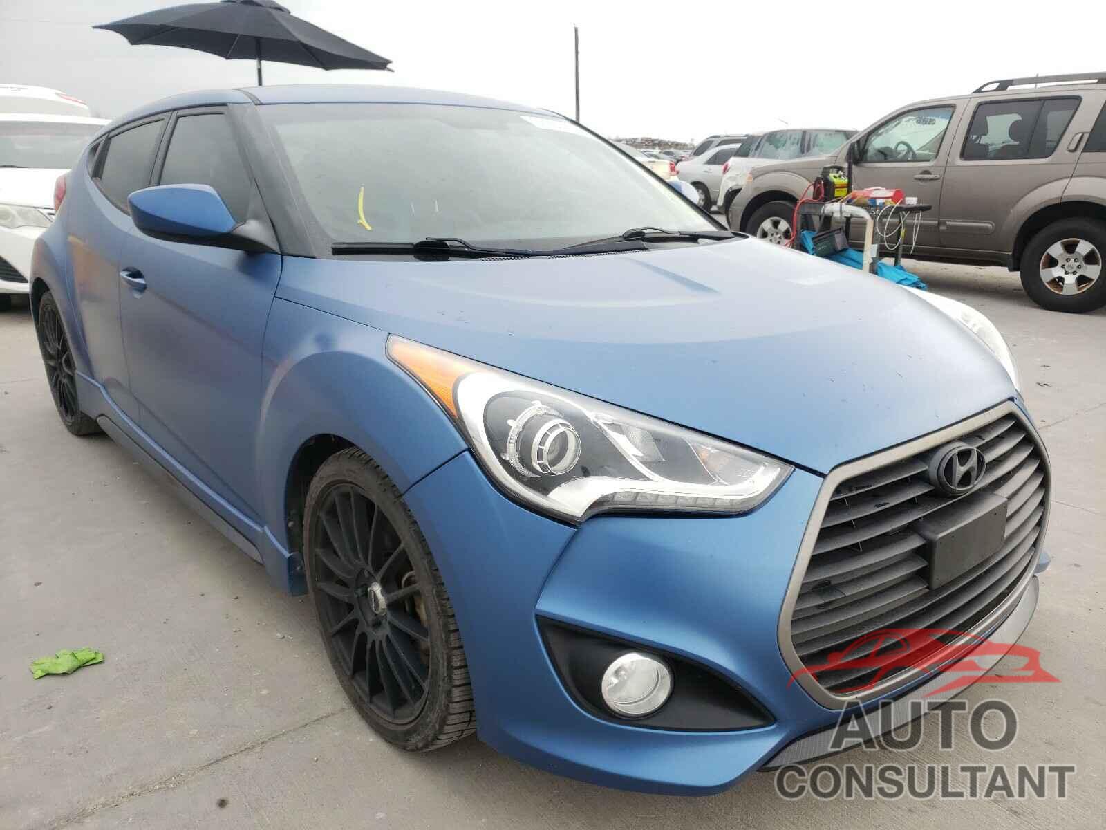 HYUNDAI VELOSTER 2016 - KMHTC6AE0GU256087