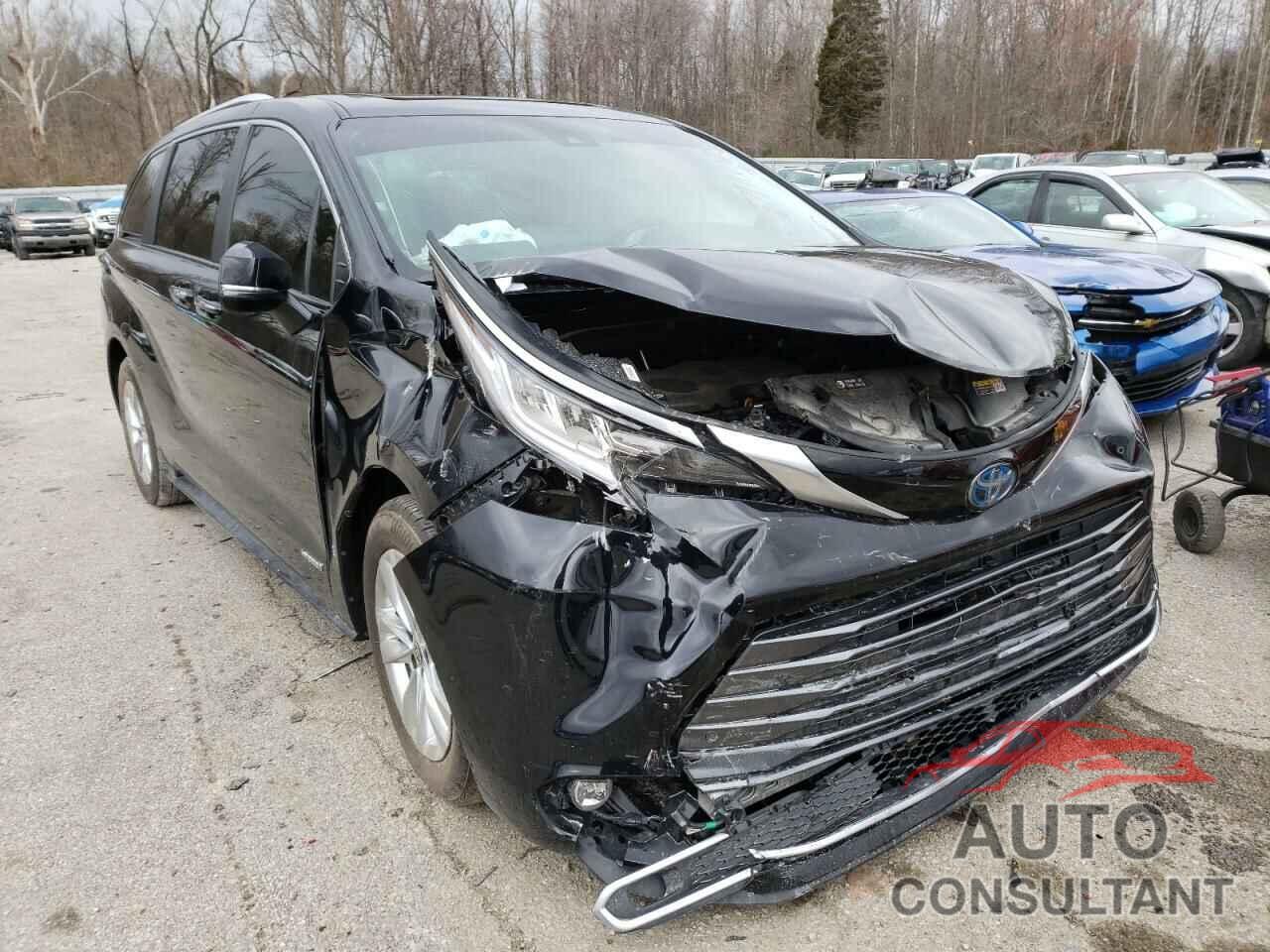 TOYOTA SIENNA 2021 - 5TDZRKEC0MS062089